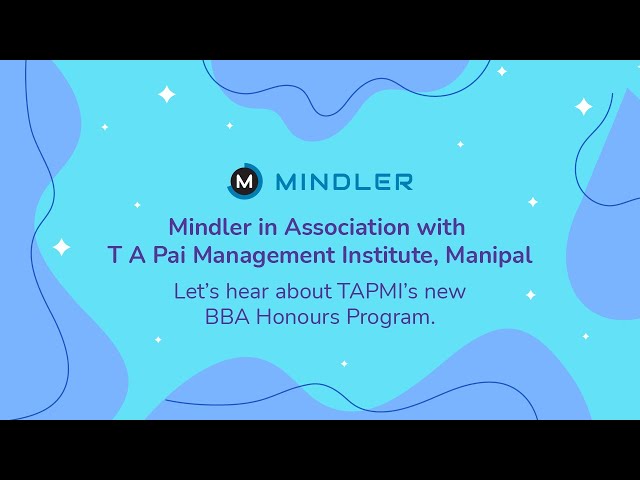 Let’s Know About TAPMI’s New Program, BBA Honours !